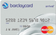 Barclays Arrival MasterCard No annual fee