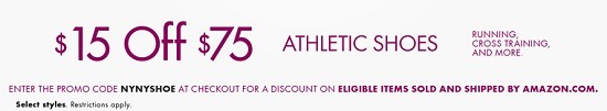 Amazon $15 Off