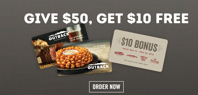 Outback Card Balance / Outback steakhouse gift card