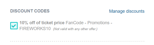 Stubhub coupon code