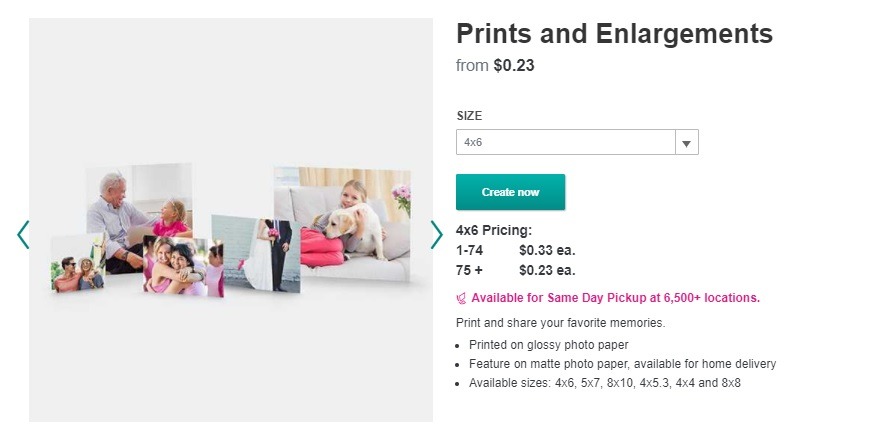 Walgreens photo coupon code 4x6 prints