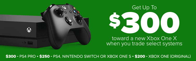 GameStop Trade In Promotion: Earn Up to $300 Credit