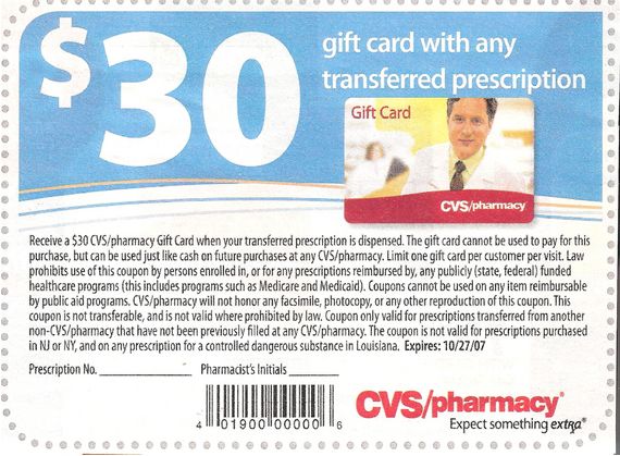 CVS Transfer Prescription Game and Coupons Hustler Money