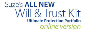 Suze Orman Free Will & Trust Kit with Offer Code STAR - Hustler Money Blog