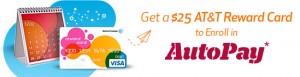 AT&T $25 Rewards Card