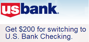 US Bank Checking $200