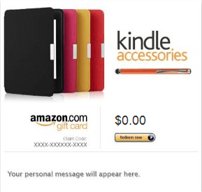 Amazon Gift Cards Kindle