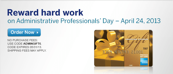Amex Gift Card Fee Waivers