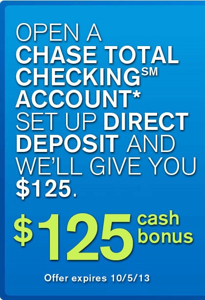 Chase $125 Coupon