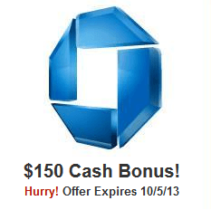 Chase $150 Coupon