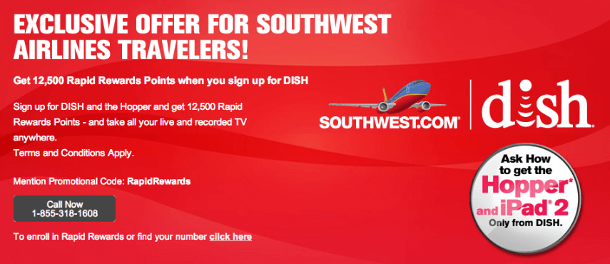 Dish Southwest 500 Points