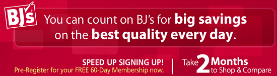 BJ's Club 60 Days Free Trial