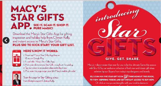 Macy's $10 Mobile Gift Code