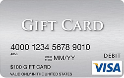 Visa gift cards