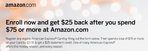 Amazon Amex Deal