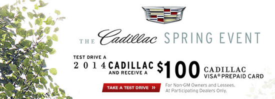 Cadillac Test Drive