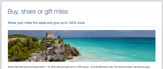 US Airways Bonus Miles