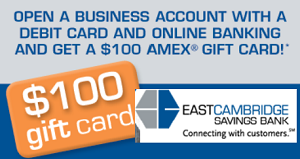 East Cambridge Bank $100