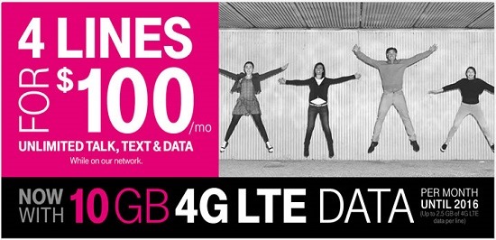 Tmobile $100 Plan