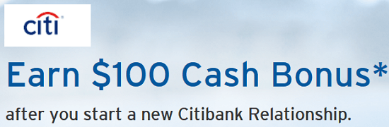 Citibank $100 2015