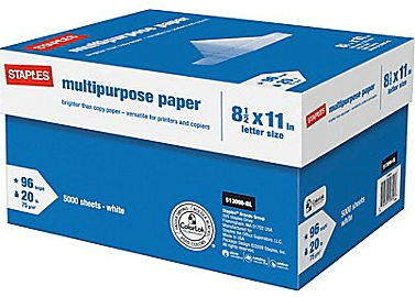 Staples Multipurpose Paper