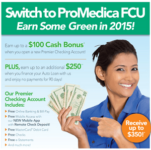 ProMedica FCU Bonus