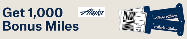 Alaska Airlines Bonus Miles