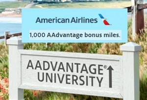 American Airlines 1000 Bonus Miles