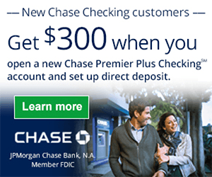 Chase Premier $300 Coupon