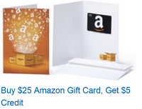 Amazon Gift Card Credit