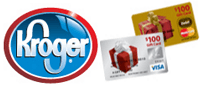 Kroger No Fee MasterCard VISA Gift Cards