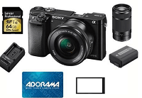 Adorama Gift Card Sony Digital Camera Bundle