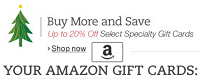 Amazon Credit Bonus Select 50 Gift Cards 