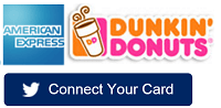 Amex Dunkin' Donuts Twitter Sync