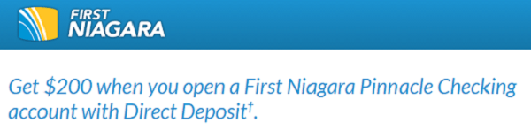 First Niagara Bank Bonus