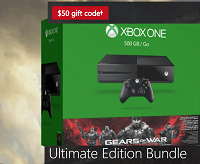 Microsoft 50 Gift Card Xbox One Bundle