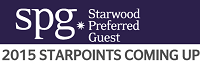 Starwood 2,015 SPG Bonus Points