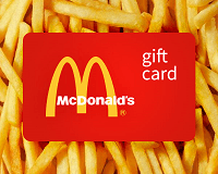 Mcdonalds Gift Card