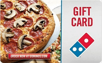 Ebay Domino's Pizza $50 Gift Card $10 Bonus 