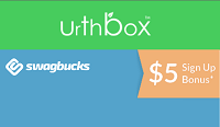 Swagbucks 1300 Swag Points Urthbox.com Bonus