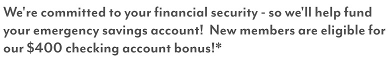 TruChoice Federal Credit Union Checking Bonus