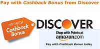 Amazon Discover Cashback Bonus Free $15 Credit