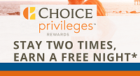 Choice Privileges Free 8,000 Points Promotion