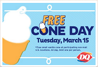 Dairy Queen Free Ice Cream