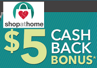 Shopathome.com $5 Shopping Bonus After $150 Purchase