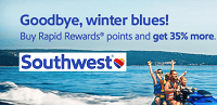 Southwest 35 Purchase Points Bonus Promotion