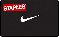 Staples Free $10 Bonus Nike $50 Gift Cards Promotion