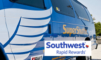 SuperShuttle Rapid Rewards Bonus Points