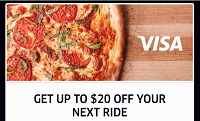 Uber $20 Credit Visa Any Restaurant Purchase Promotion