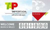 Victoria TAP Portugal 1,000 Free Miles Program